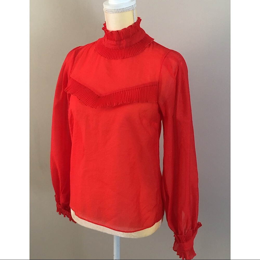 H&M Red Blouse